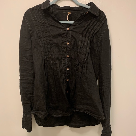 Free People Breezy Mornings Button-down Shirt - Picture 1 of 4